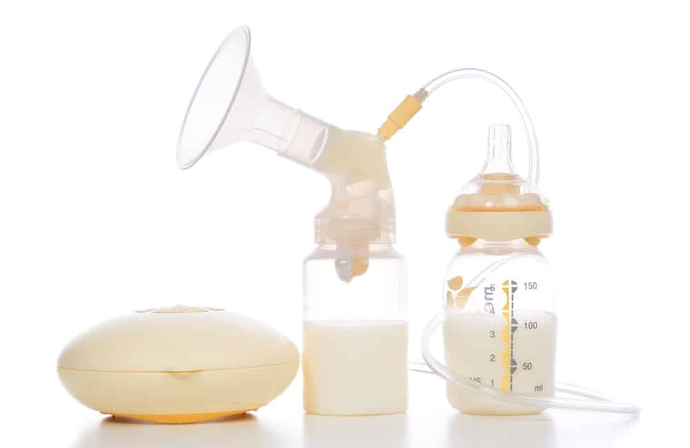 open breast pump system